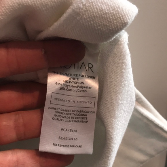 Excellent Kollar white Signature Pullover - Picture 2 of 2